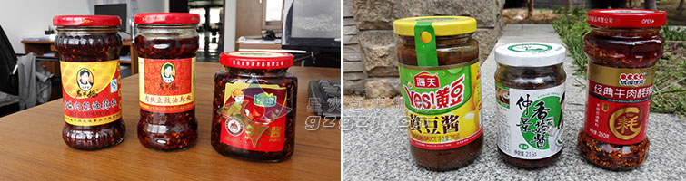 全自動(dòng)醬料灌裝生產(chǎn)線，大顆粒醬料灌裝生產(chǎn)線